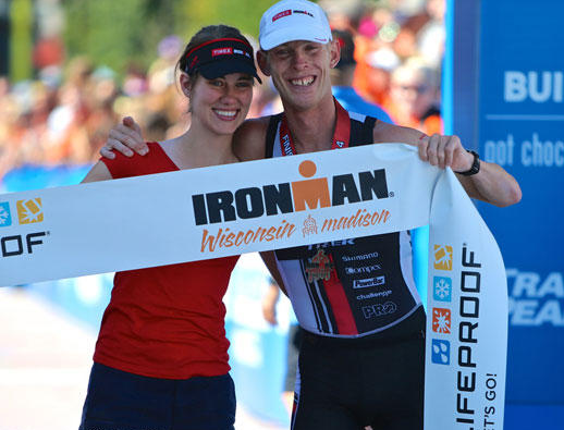 Winning Ironman Wisconsin